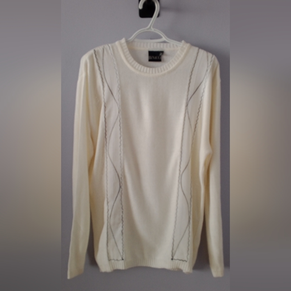 Elegant Cream Sweater